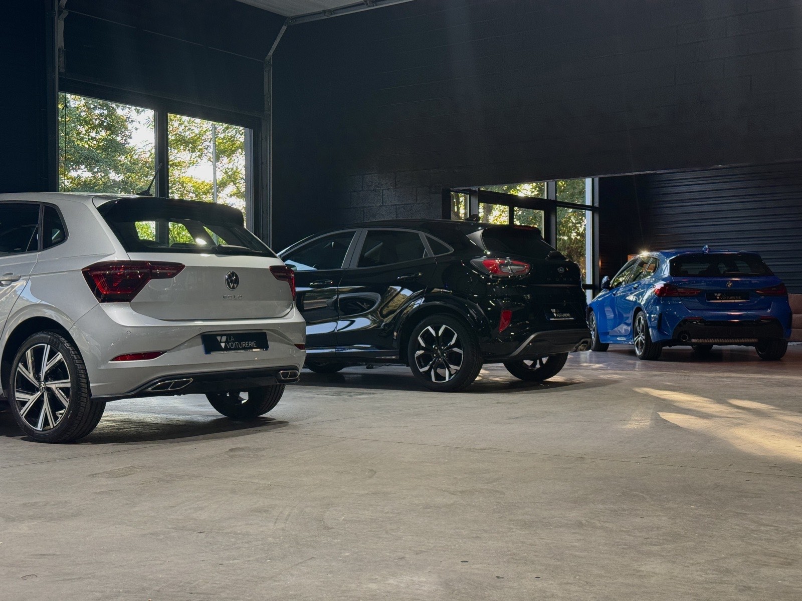 Autre vue du showroom La Voiturerie
